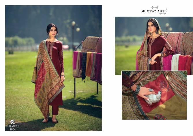 Mumtaz Jamawar Digital Printed Winter Casual Wear Pashmina Designer Collection